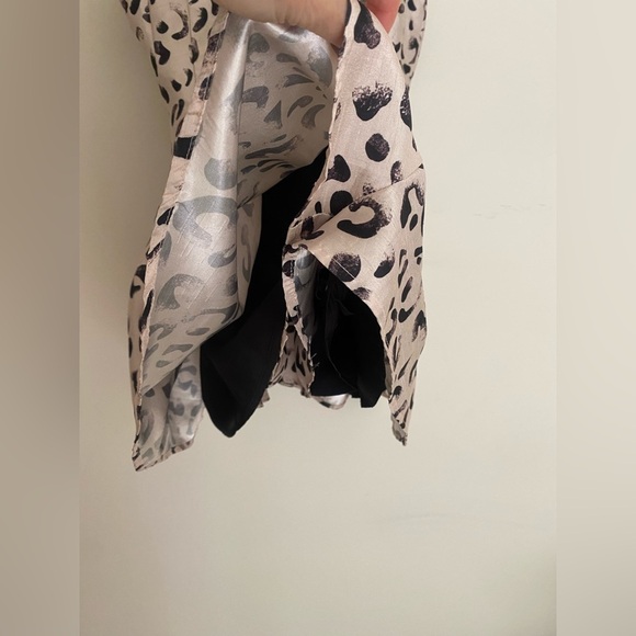 Keepsake Leopard Print Romper Flared Mini Dress Spaghetti Strap Animal Print XS - Picture 5 of 9